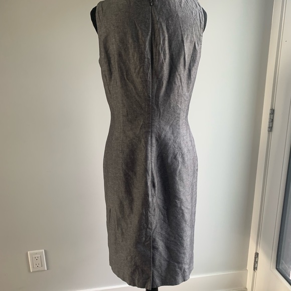 VINTAGE linen/cotton dress with lining, gently used. - Picture 3 of 6